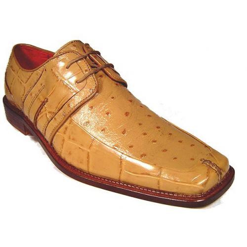 Fratelli Beige Genuine Leather Shoes # 850006